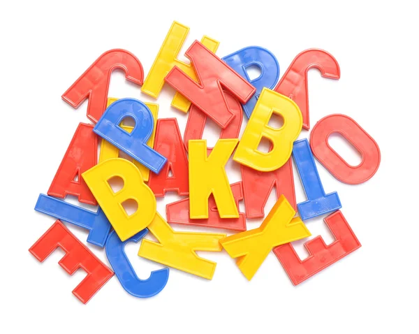 Litery alfabetu — Zdjęcie stockowe