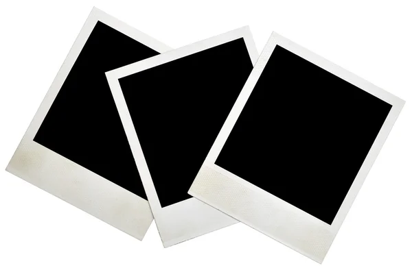Cornice fotografica grunge bianco — Foto Stock