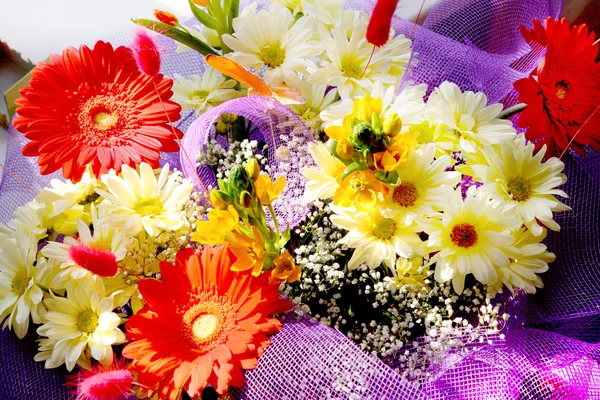 Belo monte de flores — Fotografia de Stock