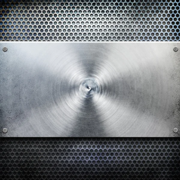 Stříbrné kovové textura — Stock fotografie