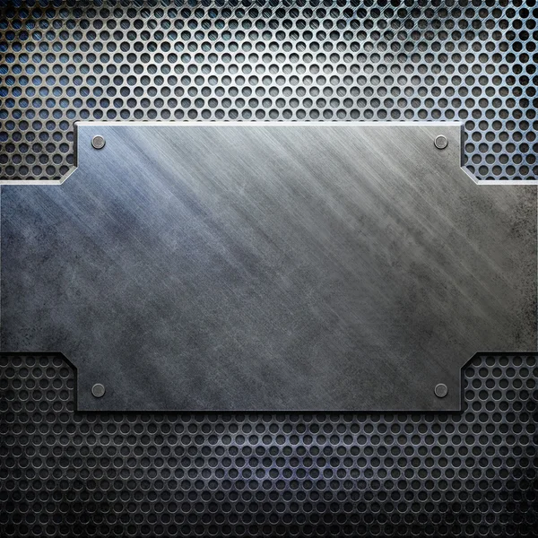 Texture métal argenté — Photo