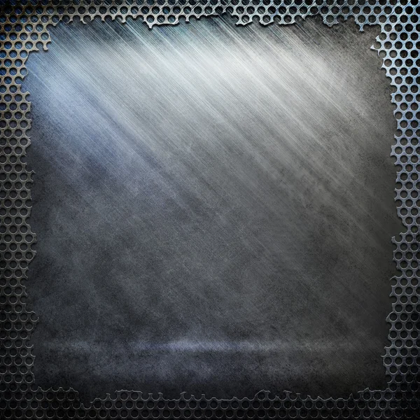 Stříbrné kovové textura — Stock fotografie