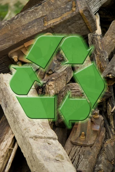Szükség, újrahasznosítás — Stock Fotó