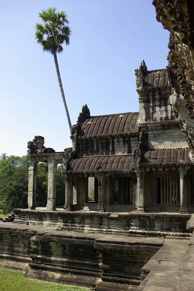 Необычная часть храма Ангкор-Ват — стоковое фото