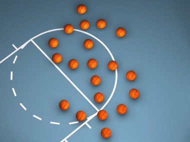 Basketbol Doları sembolü çizim