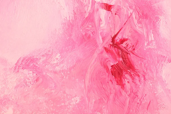 Pink oil painting — Stock Photo, Image