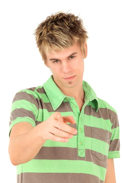 Mężczyzna palec wskazujący — Zdjęcie stockowe