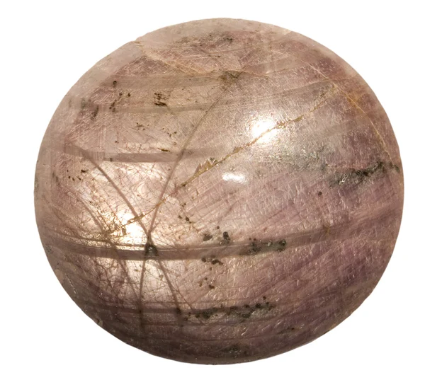 Рубиновый полудрагоценный камень — стоковое фото