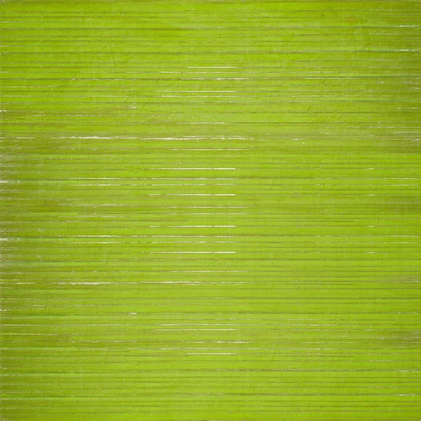 Grass green wooden slatted background — Stock Photo, Image