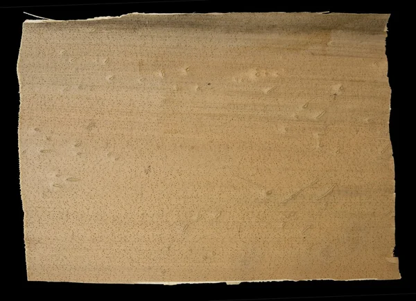 Ручний рваний прямокутник з натурального кокосового паперу — стокове фото