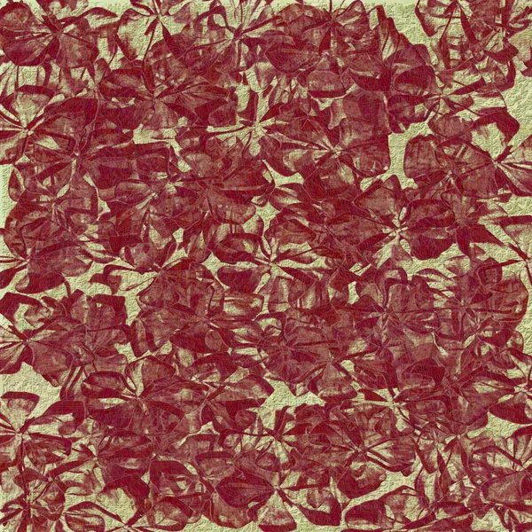 Kwiatowy czerwony drukuj tło — Zdjęcie stockowe