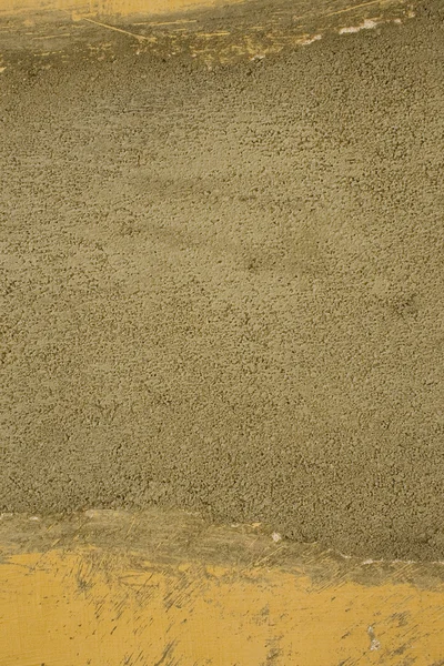 Grunge 水泥和黄色墙背景 — 图库照片