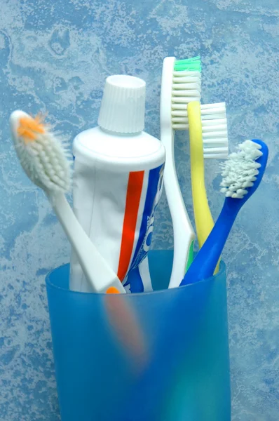 Diş fırçaları — Stok fotoğraf