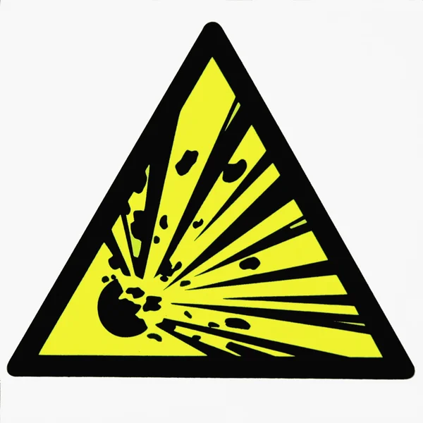 Danger of the explosion — Stock Photo, Image