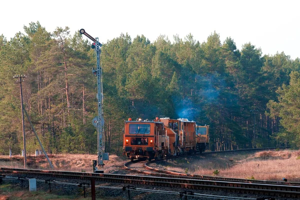 Máquinas ferroviarias pesadas — Foto de Stock