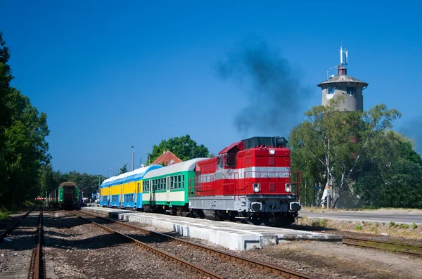 Tren de pasajeros — Foto de Stock