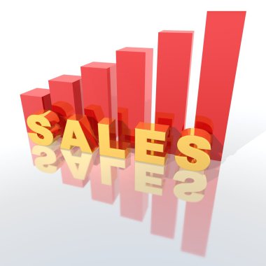 Sales increase clipart