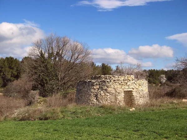 石质的小房子 — 图库照片