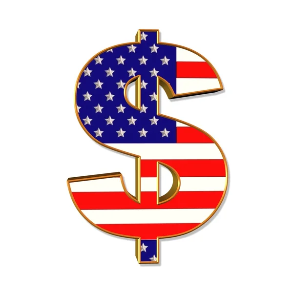 Symbol dolaru — Stock fotografie