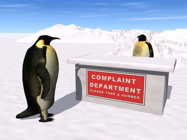 Complaint department — Stock Photo, Image