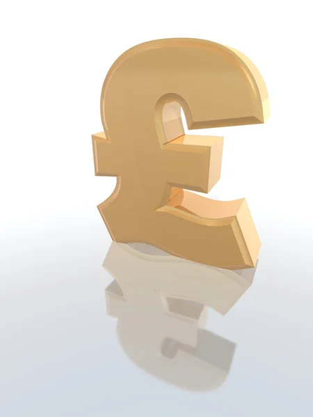 English pound symbol — Stock Photo, Image