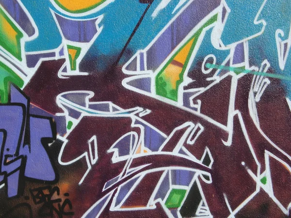 Graffiti close-up — Stock Photo, Image