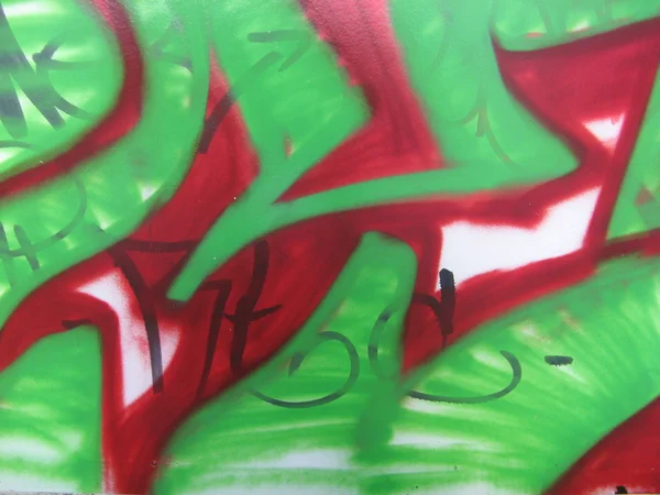 Graffiti primer plano — Foto de Stock