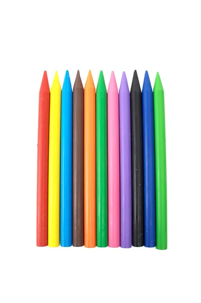 Lápis de cores sortidas — Fotografia de Stock