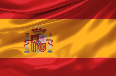 Spanish Flag clipart