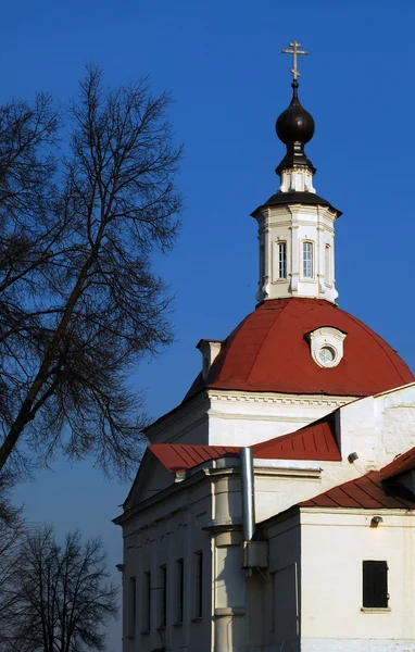 Стара православна сільська церква — стокове фото