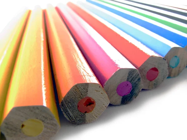 stock image Coloured pencils