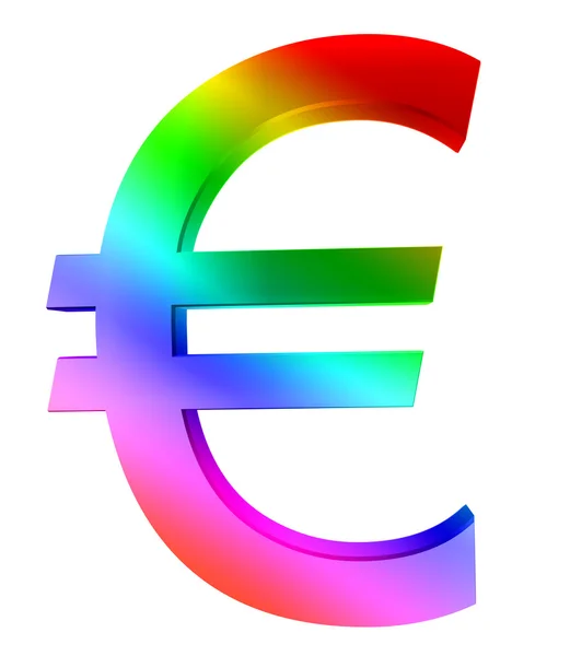 Euro symbole — Photo