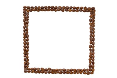 Square coffee frame. clipart