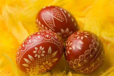 Easter eggs. clipart