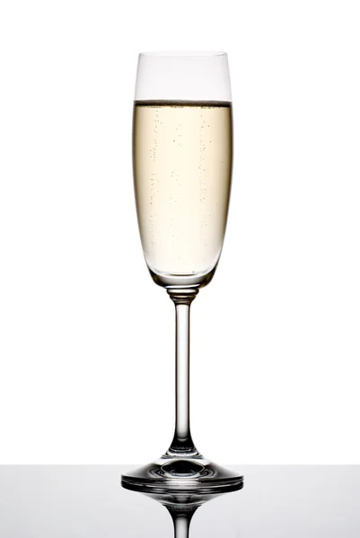 Glass of champagne. Royalty Free Stock Photos