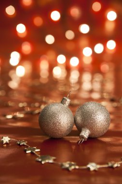 Christmas balls. clipart