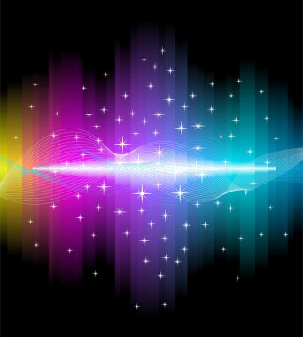 Electric light effect background clipart