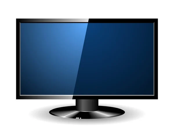 Monitor a led — Vettoriale Stock