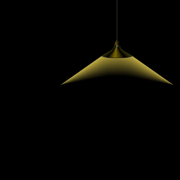 Lámpara de arte — Vector de stock