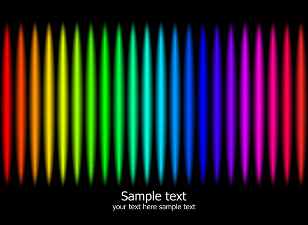 Fondo de colores de arco iris abstracto — Vector de stock