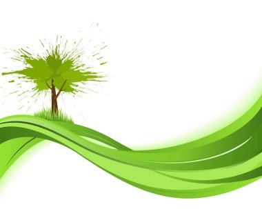 Natare background. Eco concept clipart