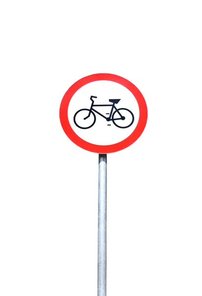 stock image Bike sign isolated