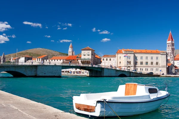 Cartão postal de Trogir, Croácia — Fotografia de Stock