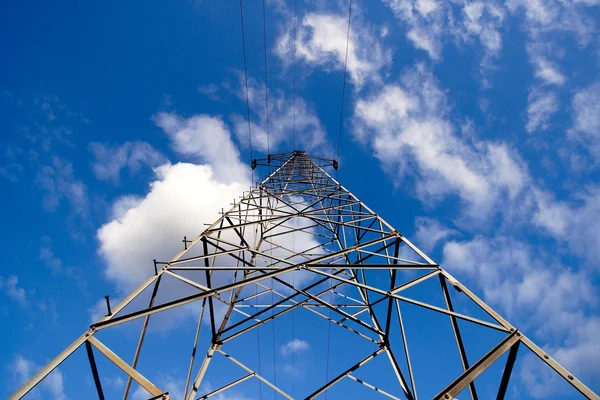 Electrical power mast — Stok fotoğraf