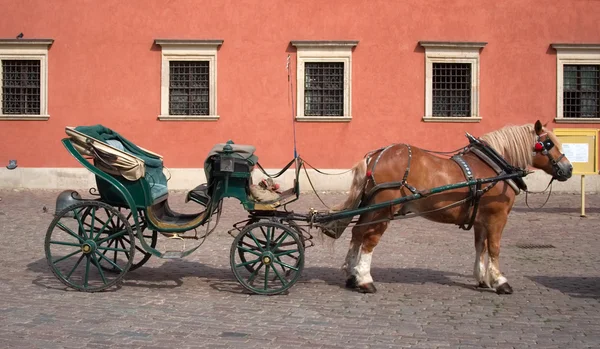 Stock image Cart and Horse