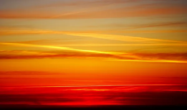 Cielo después de la puesta del sol - fondo Fotos De Stock
