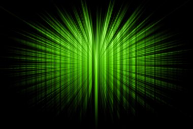 Green striped rays clipart