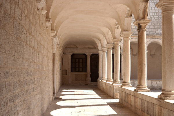 Courtyard of a Temple-Zadar