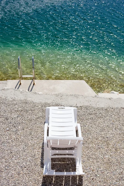 Schöner adriatischer Strand — Stockfoto
