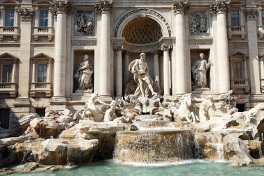 Trevi Fountain, Roma clipart